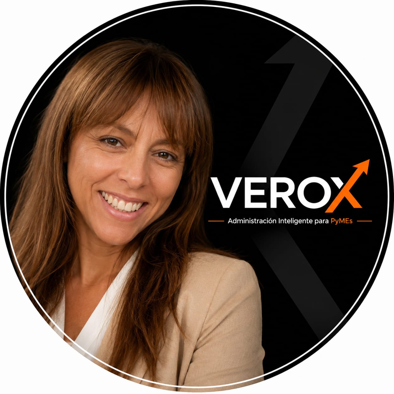 Veridiana, contadora pública y socia de VEROX